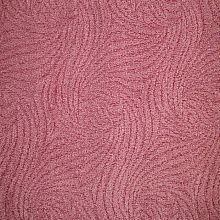 Абстрактный однотонный ковер-палас FLAMINGO 430 темно-розовый