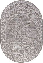 Ковер в зал NOVA-A 04089A CREAM HB / LIGHT GRI HB Овал