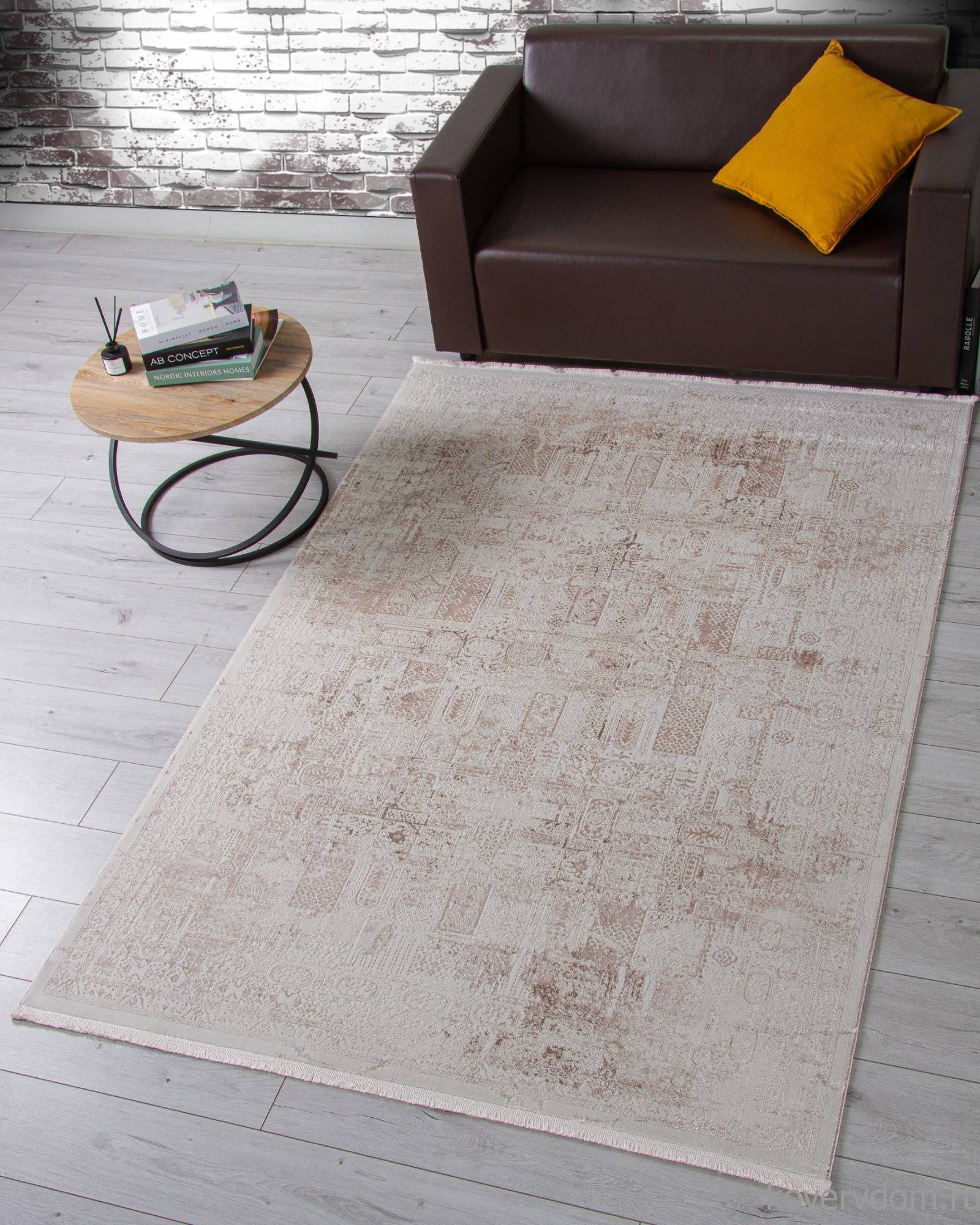 Ковер OASIS OC107A CREAM / CREAM Ковер OASIS OC107A CREAM / CREAM