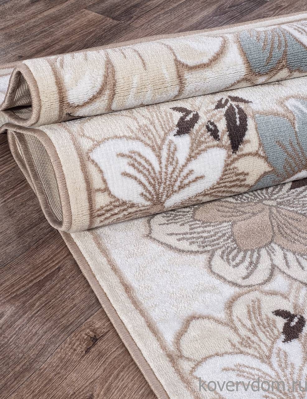 Ковер VALENCIA DELUXE D322 CREAM-BROWN Ковер VALENCIA DELUXE D322 CREAM-BROWN