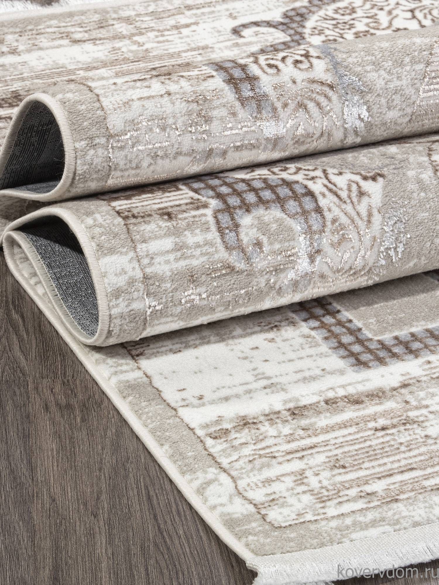 Ковер ALFANI Q018A VIZON FDY / CREAM SHRINK