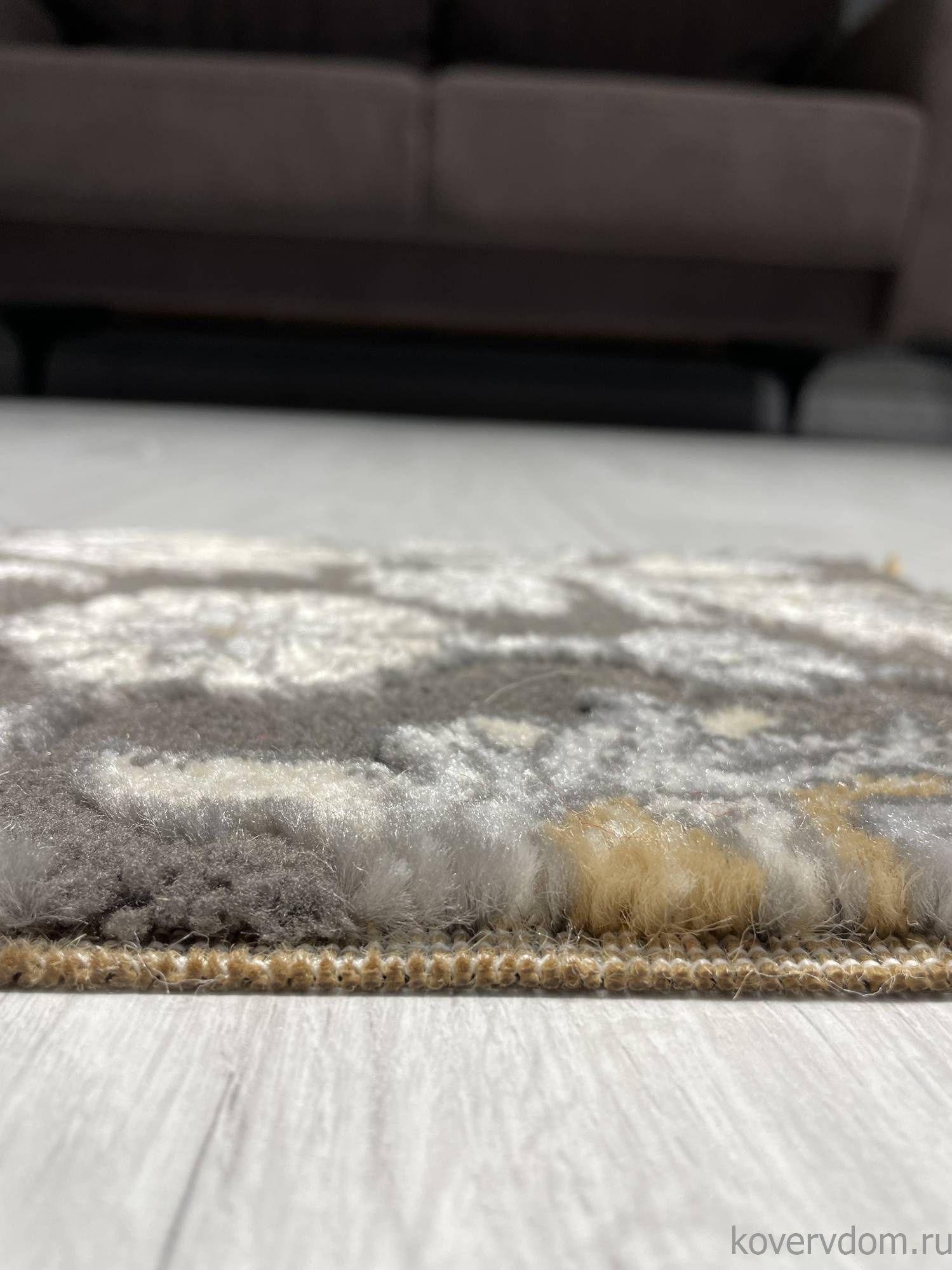 Ковер SERENITY D739 DARK BEIGE Овал