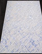 Ковер из полиэстера LIMAN-A F164 CREAM-BLUE