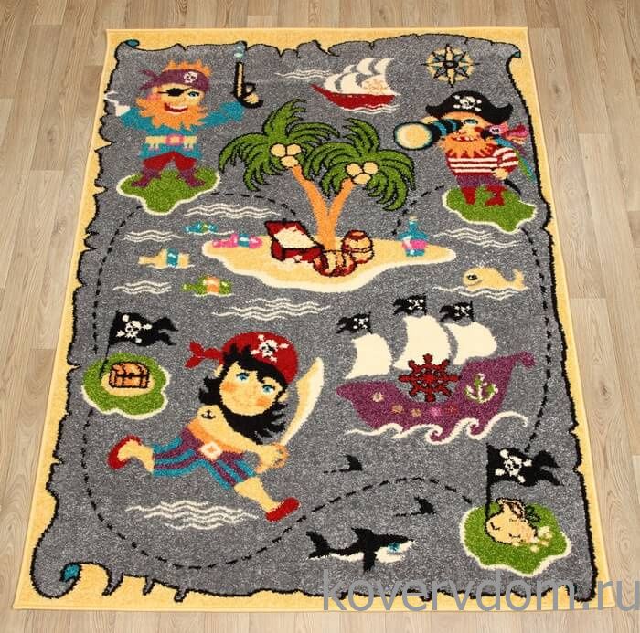 Ковер детский FUNKY PIR grey Ковер детский FUNKY PIR grey