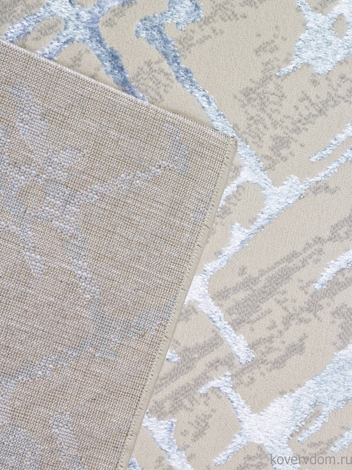 Ковровая Дорожка LIMAN F164 CREAM-BLUE