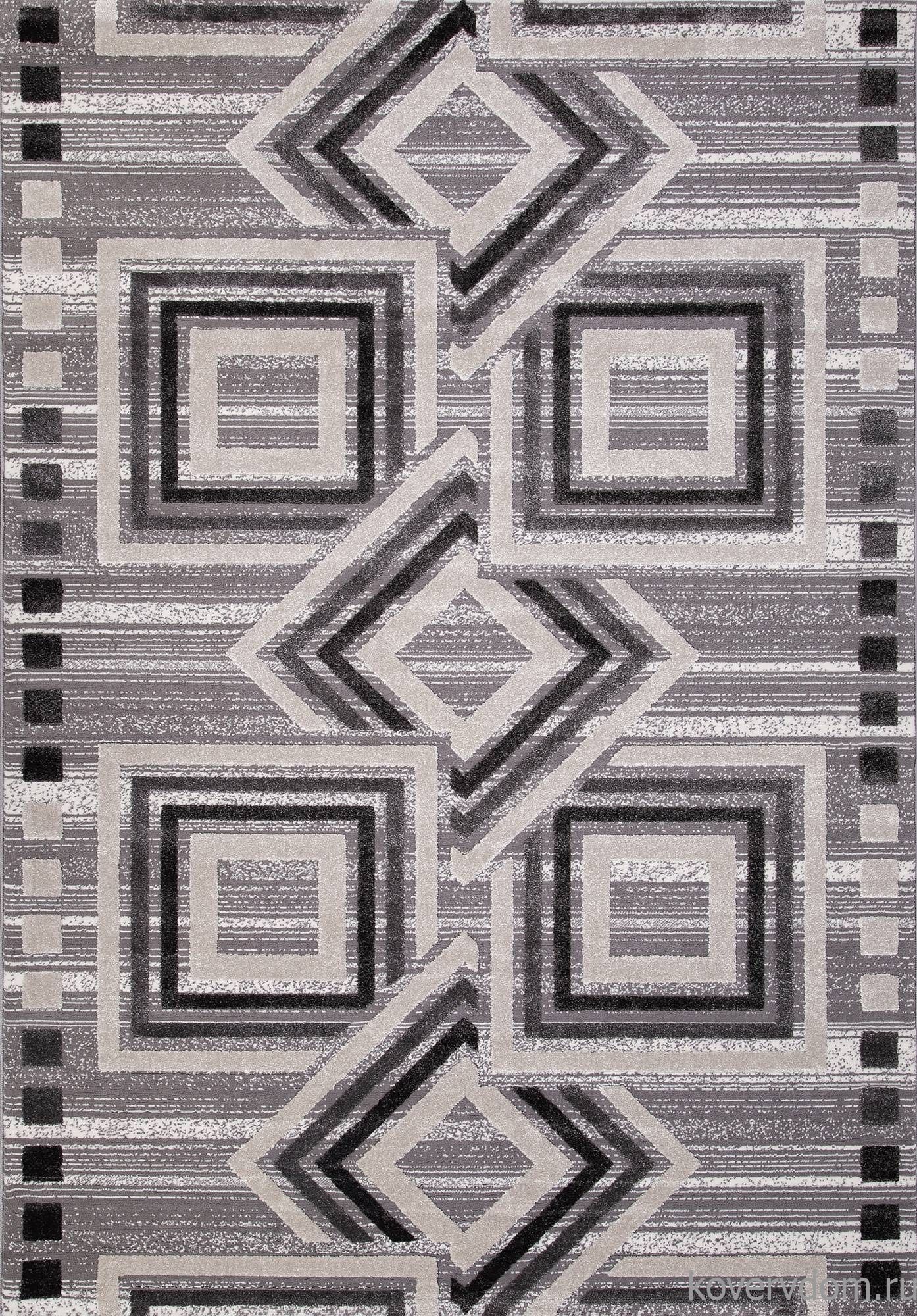 Ковер ECLIPSE QP015 WHITE / D.GRAY