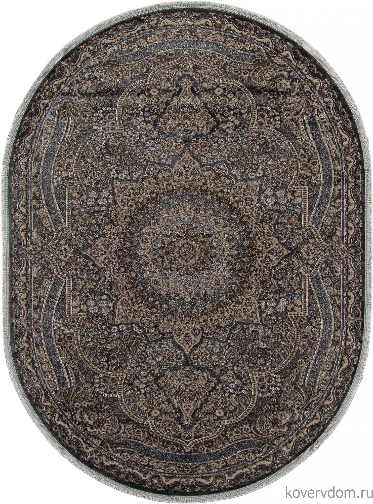 Ковер DOLCE D415 DARK GRAY Овал Ковер DOLCE D415 DARK GRAY Овал
