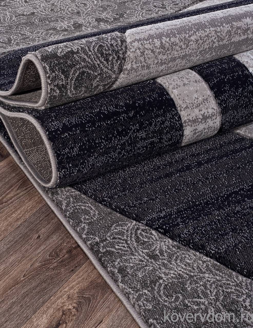 Ковер MEGA CARVING D264 GRAY Ковер MEGA CARVING D264 GRAY