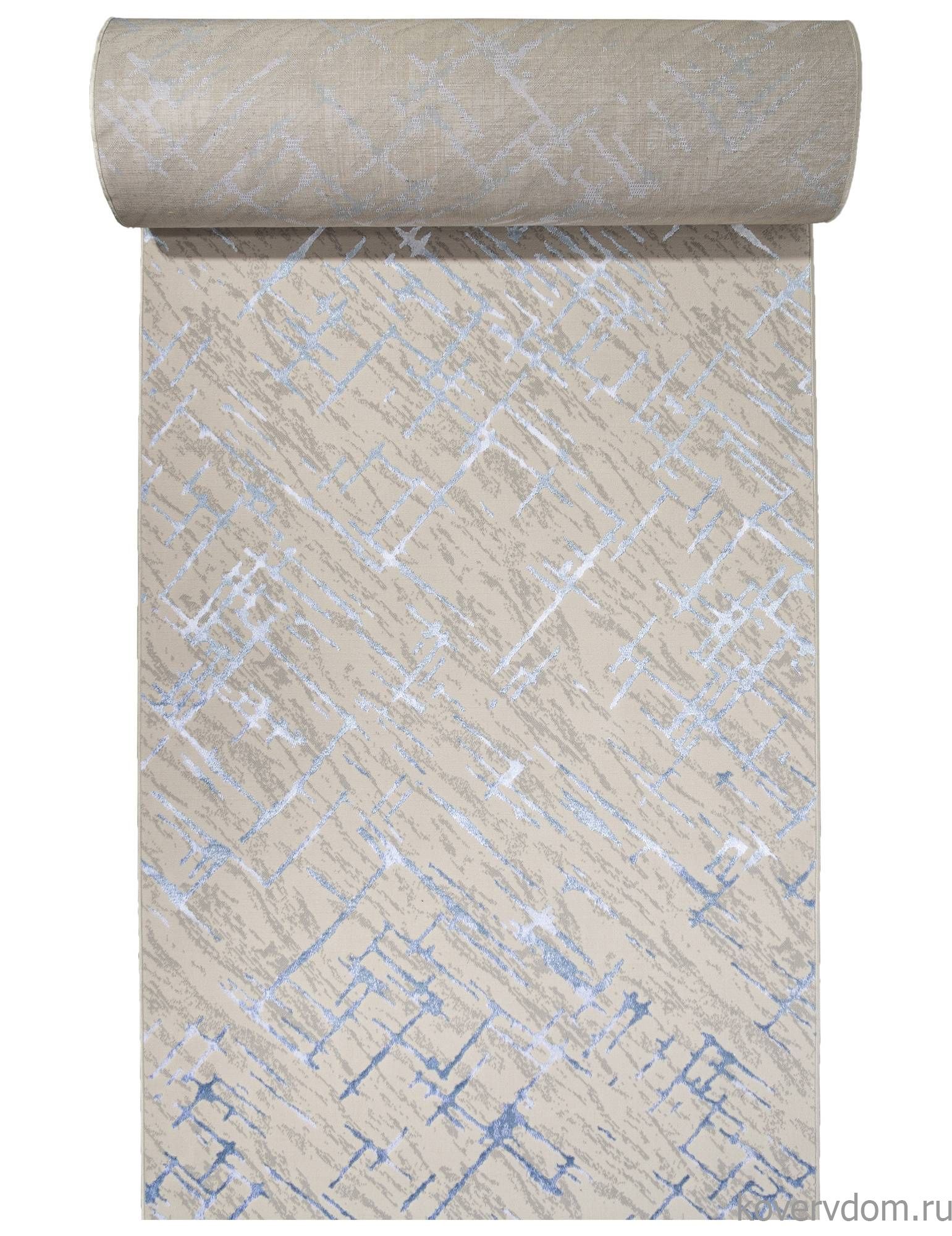 Ковровая Дорожка LIMAN F164 CREAM-BLUE