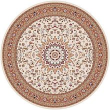 Ковер SHAHREZA D210 CREAM-TERRA Круг