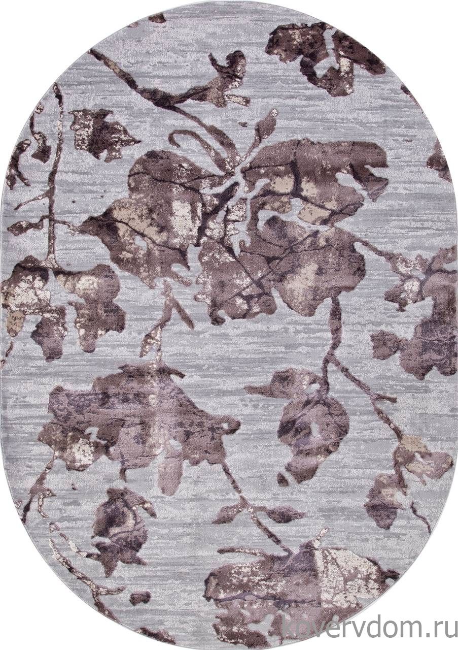 Ковер TOKIO 17974A GREY / PINK Овал