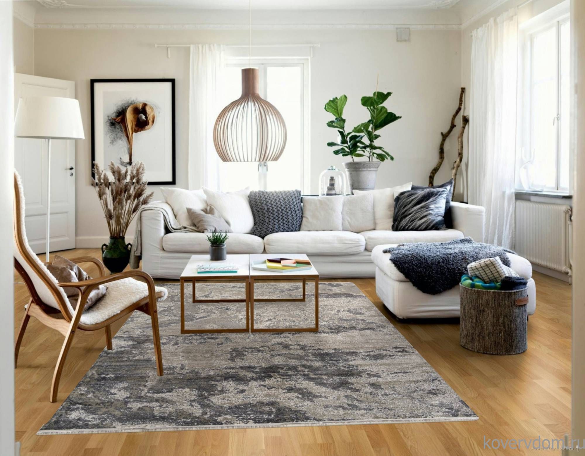 Ковер DUBAI 00267 GREY / BEIGE