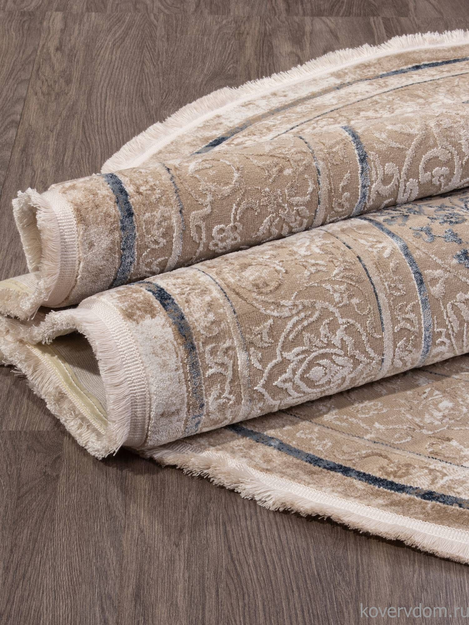 Ковер LISSABON SI054A BROWN / BROWN Овал Ковер LISSABON SI054A BROWN / BROWN Овал