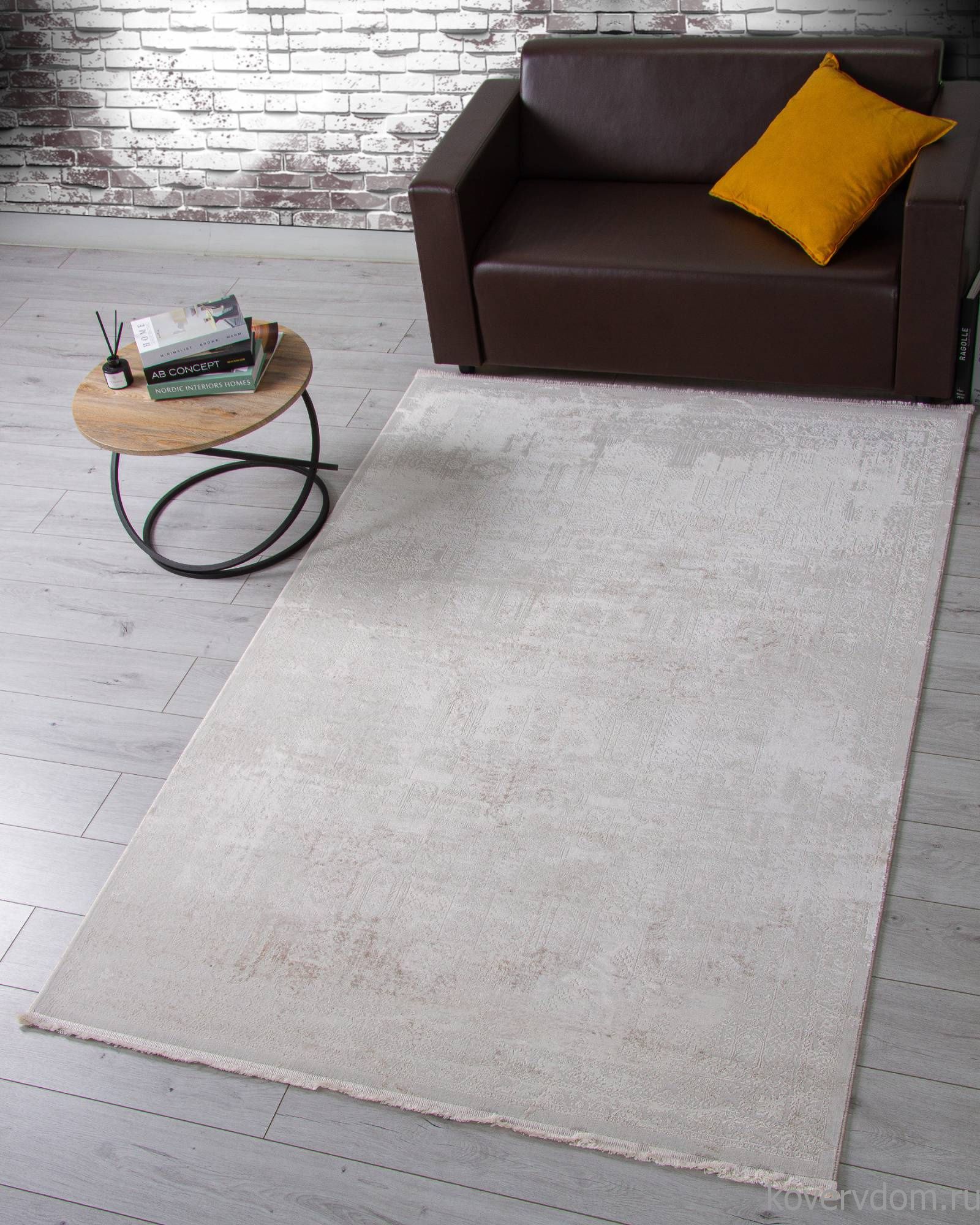 Ковер OASIS OC107A CREAM / CREAM Ковер OASIS OC107A CREAM / CREAM