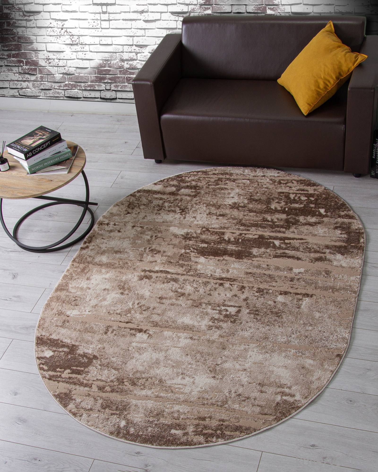 Ковер ALABAMA F176 BEIGE Овал