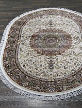Ковер SHAHREZA d205 CREAM-BROWN Овал