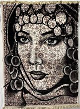 Пушистый ковер PICTURES PC 54 GRAY-BEIGE