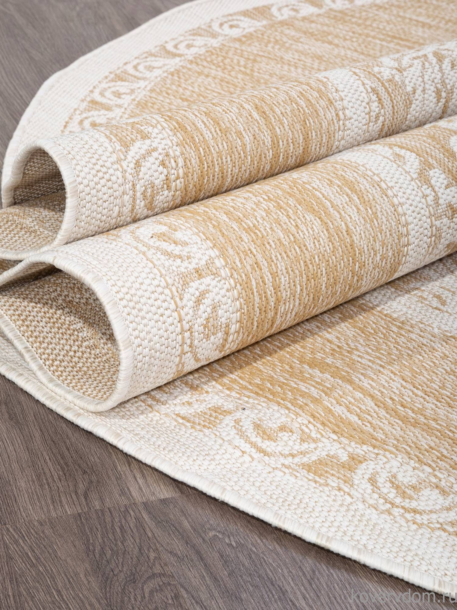 Ковер VEGAS S001 BEIGE Овал Ковер VEGAS S001 BEIGE Овал