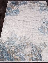 Ковер из вискозы OLIMPOS M456B CREAM / BLUE