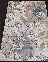 Ковер с цветами из вискозы MAYUMI 85017 6191