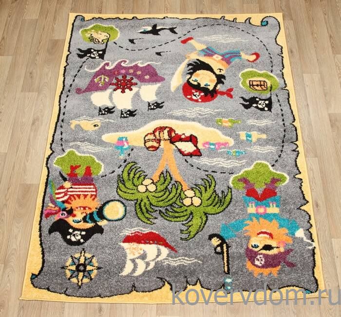 Ковер детский FUNKY PIR grey Ковер детский FUNKY PIR grey