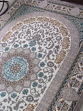 Овальный ковер HALIF F638 GREEN-BLUE