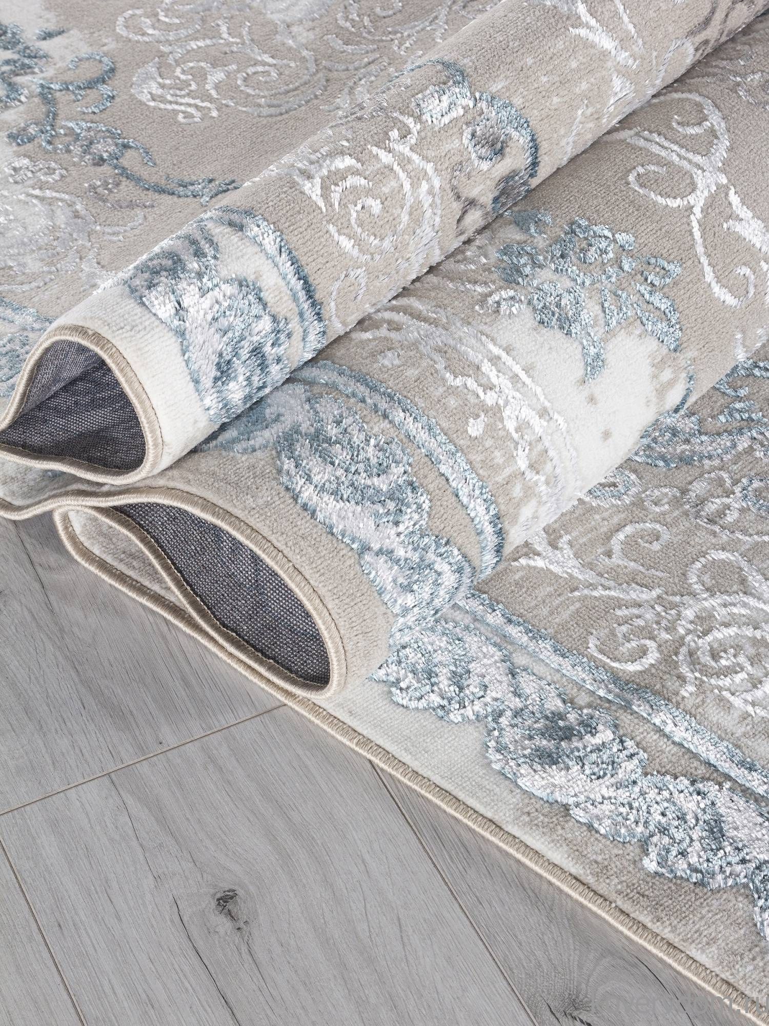 Ковер EFSAN L278A CREAM SHRINK / BLUE FDY