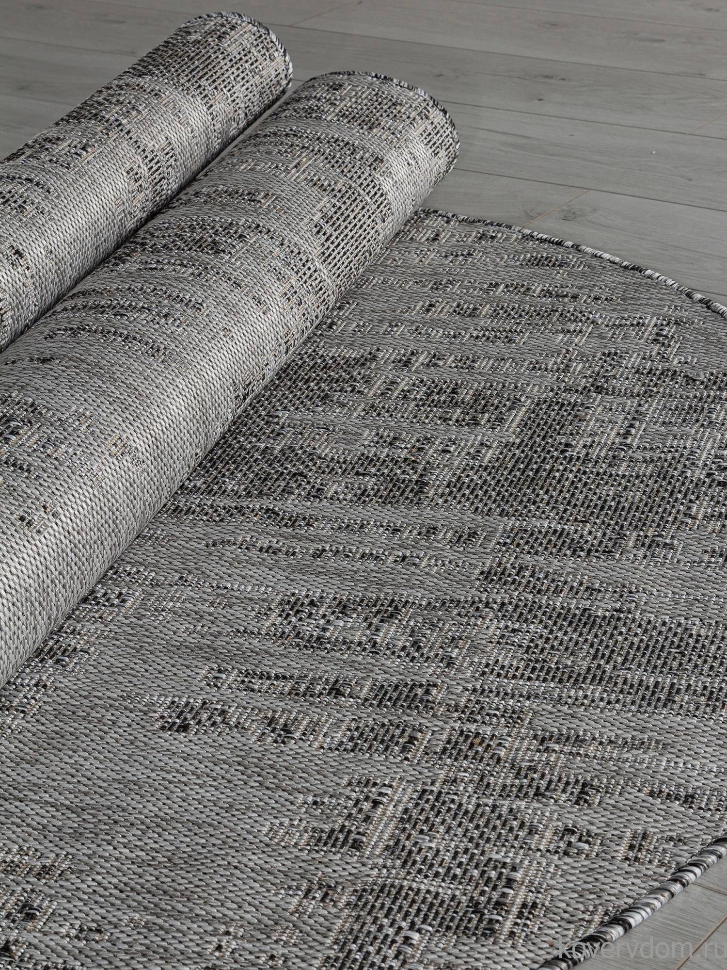 Ковер KAIR S144 DARK GRAY Овал Ковер KAIR S144 DARK GRAY Овал