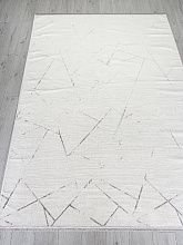 Пушистый ковер SHINE 32009A CREAM / WHITE